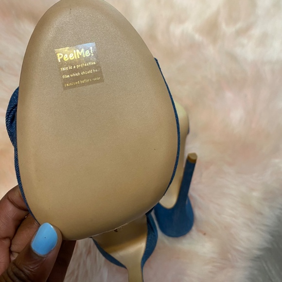 RAYE Ros Heel in Blue - Picture 5 of 5